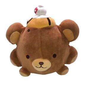 Smooshy Mushy Babsy Bear Cuddly Jumbo Large Plush Squishy Stuffed Pet 8"